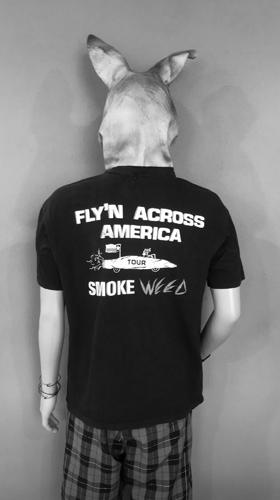 Our Pantera shirts back